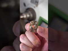 تخصيص الوزن الخفيف CNC TC4 التيتانيوم تحولت أجزاء صغيرة لمراقب بلوتوث