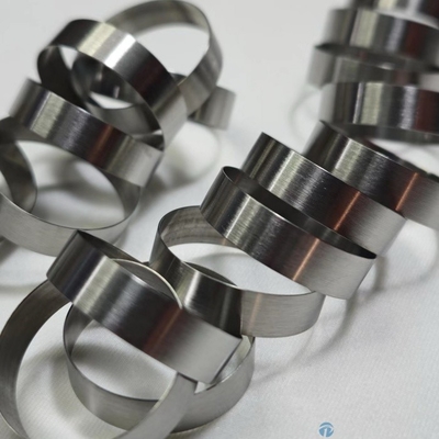 CNC Precision Turned Components Round Ring With Radius Flange CNC 17-4PH Stainless Steel Parts Nickel Plated